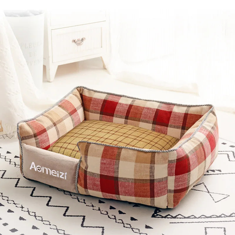 Big Dog Bed Removable Pet Sofa Bed For Small Medium Big Dogs Washable Cat House Mats Soft Pet Sleeping Beds Dog Accessories