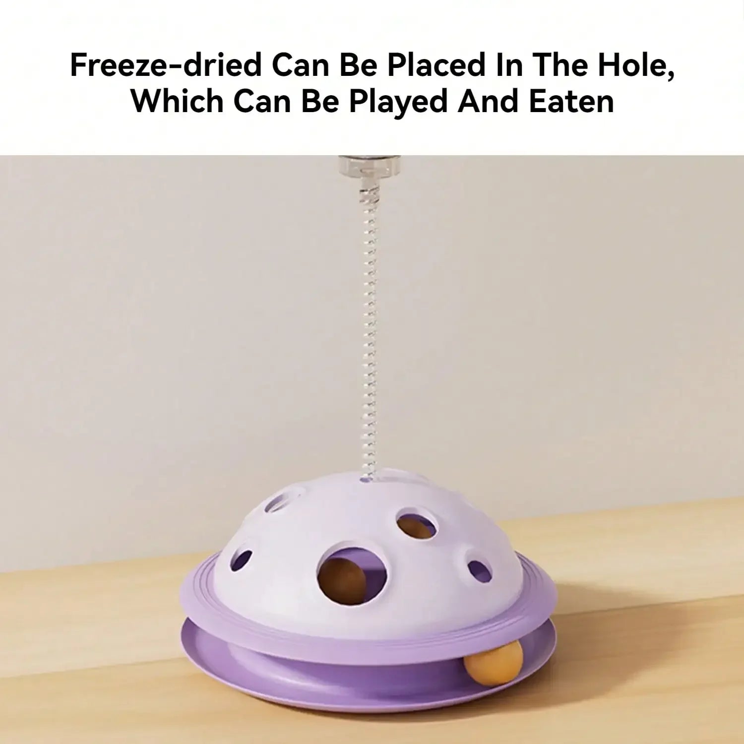 Solid Color Planet Digging Holes And Leaking Food Educational Toys Cat Snack Dispenser Interactive Cat And Dog Toys