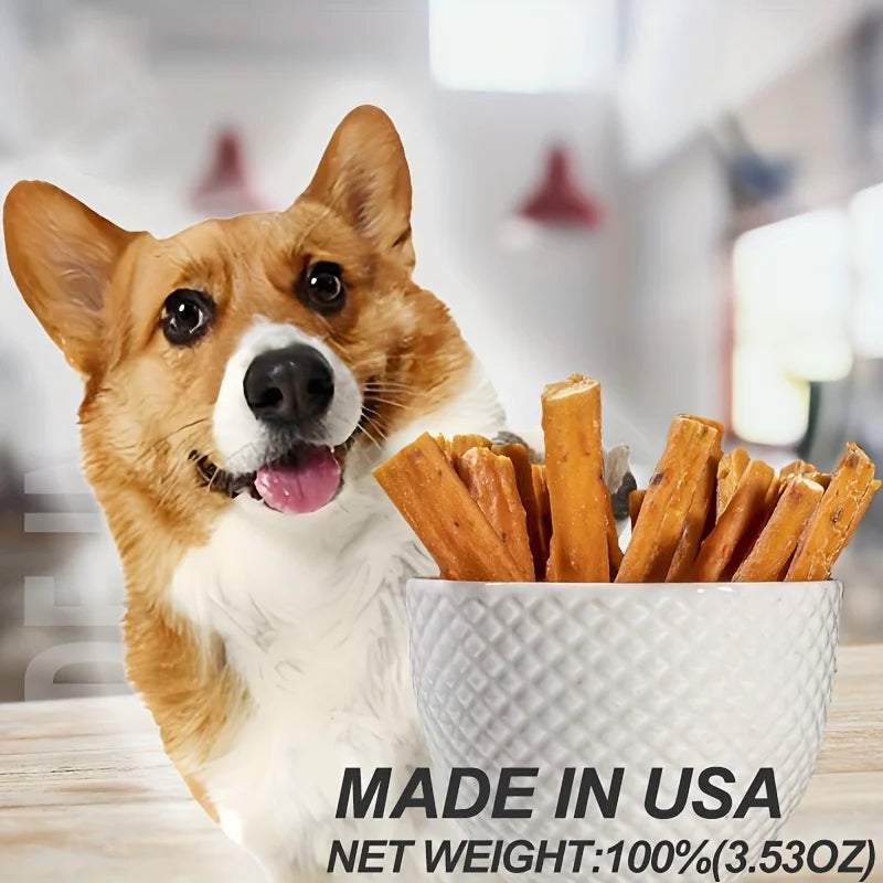 Pet Food Dog Snacks Delicious Beef Jerky/Duck Jerky/Chicken Sweet Potato Sticks/Turkey Meatballs/Dried Salmon Pet Food for Dogs