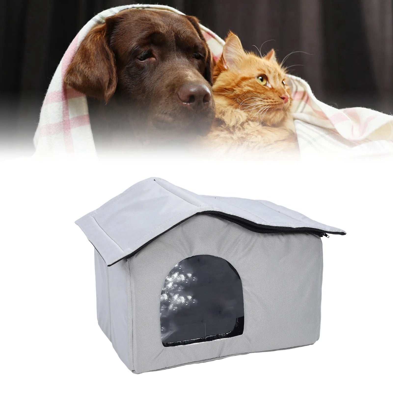 Cat Cooling House Long Lasting Cooling Oxford Cloth Bite Resistant  Pet Cooling House for Cat Dog Cat Cooling House