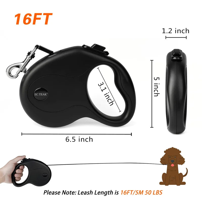 Pet Leash, Automatic Retractable Dog Leash, Automatic Retractable Leash, Dog Pet Walking Artifact