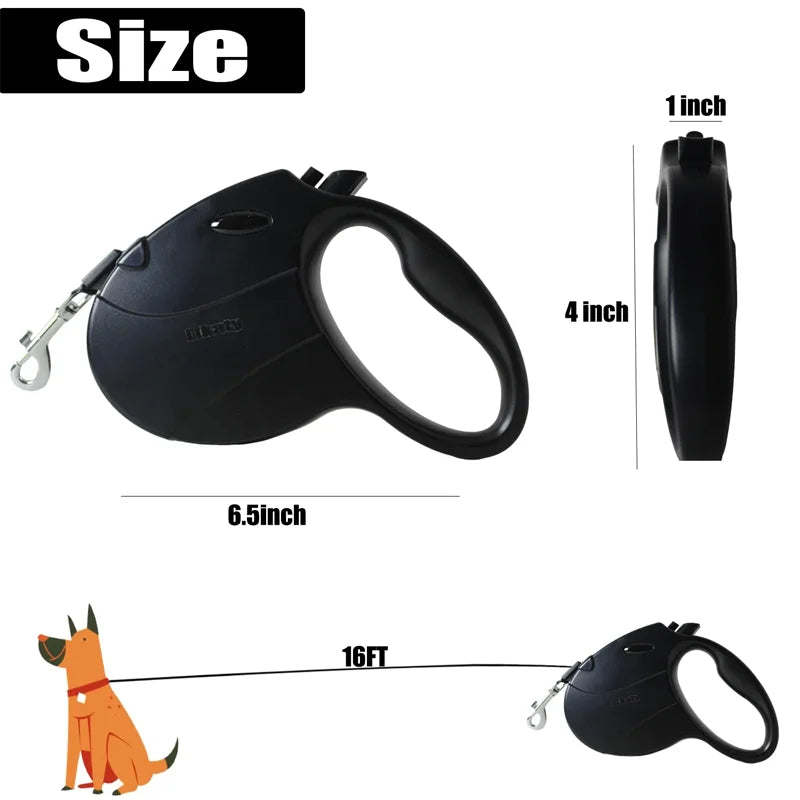 Pet Leash, Automatic Retractable Dog Leash, Automatic Retractable Leash, Dog Pet Walking Artifact