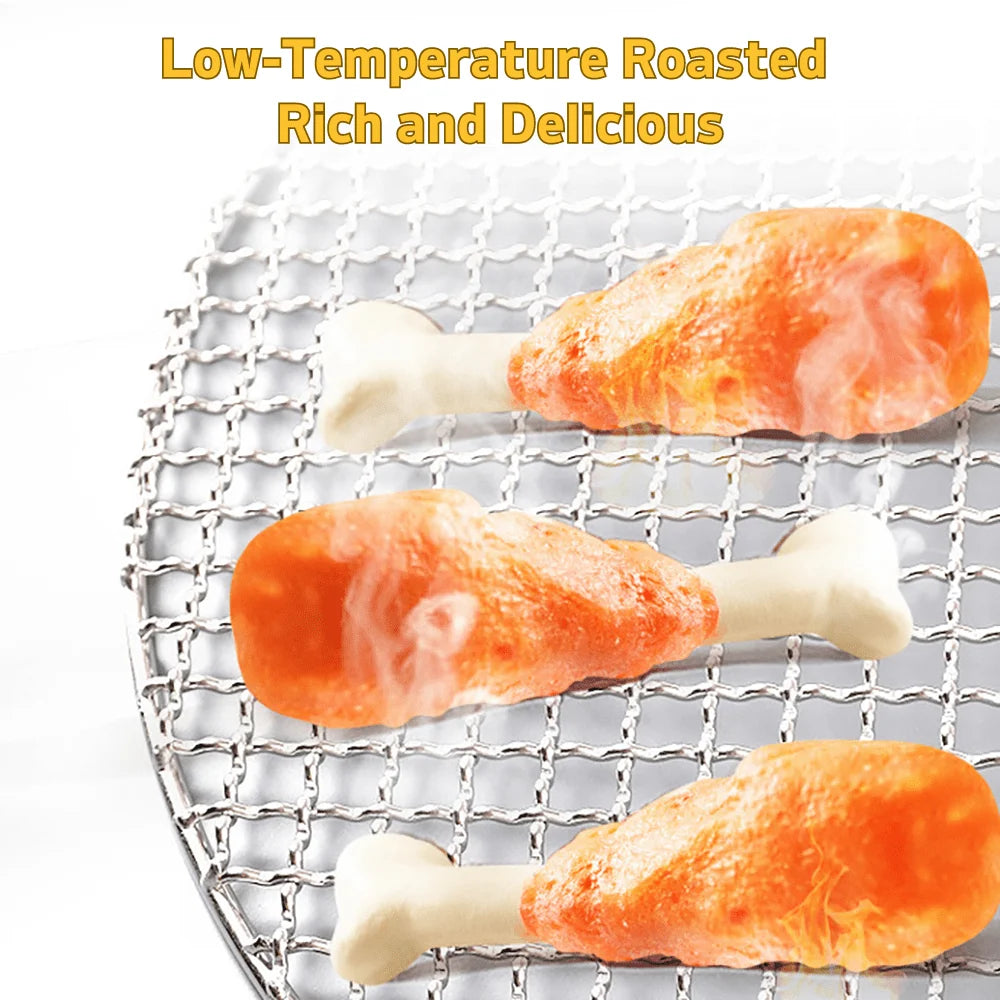 7.05oz/14.11oz(200g/400g) Calcium Bone Chicken Leg All Natural Ingredients, Natural Dog Treats, Healthy, Easily Digestible