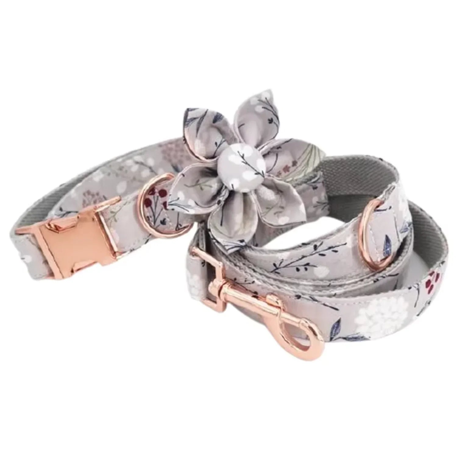 Pet accessories 2022 adjustable design large pet cat dog collar flower