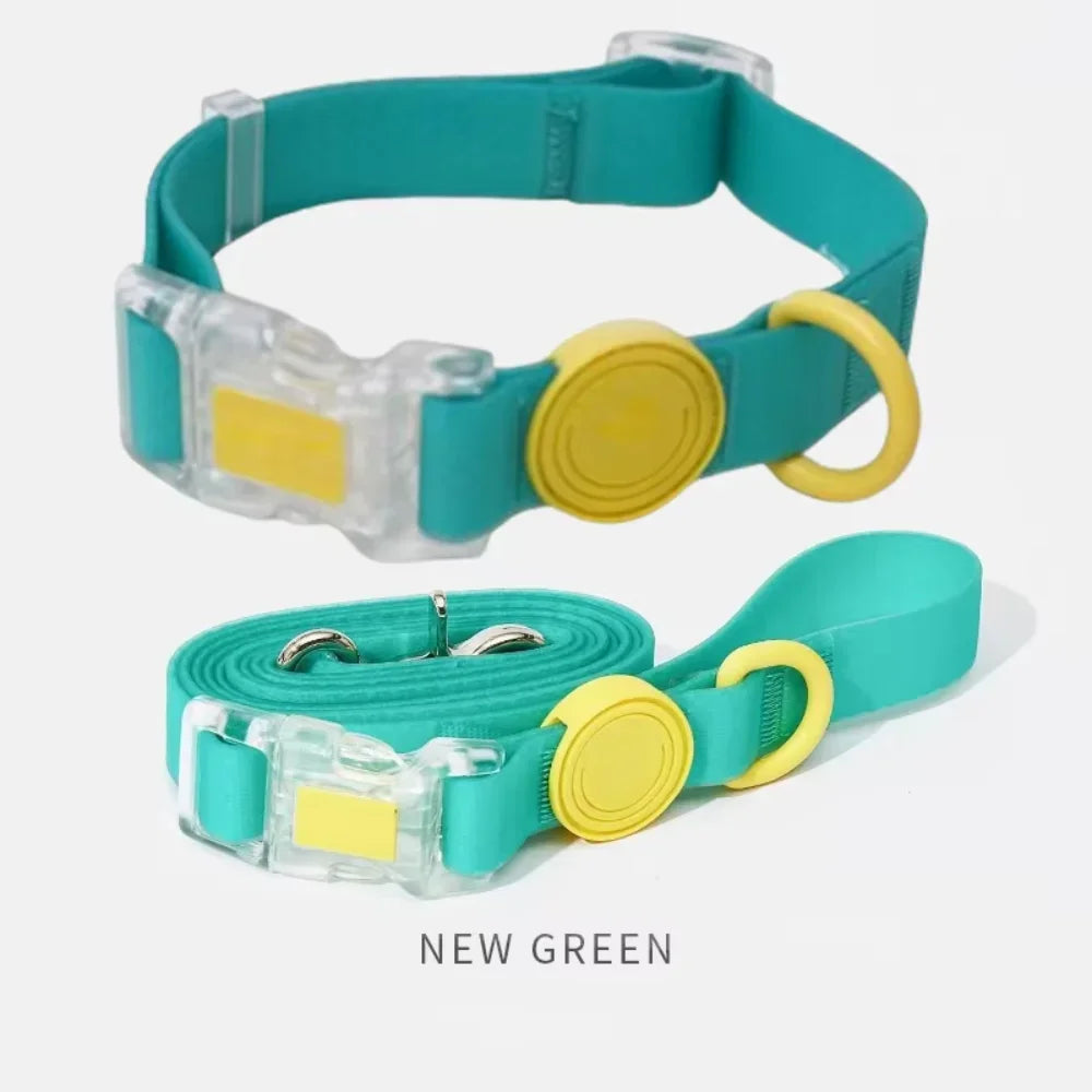 Waterproof Dog CollarsEasily Protect  pet from Moisture and Dirt  Adjusting The Size to Suit Medium, Large, and Small Dogs Pets