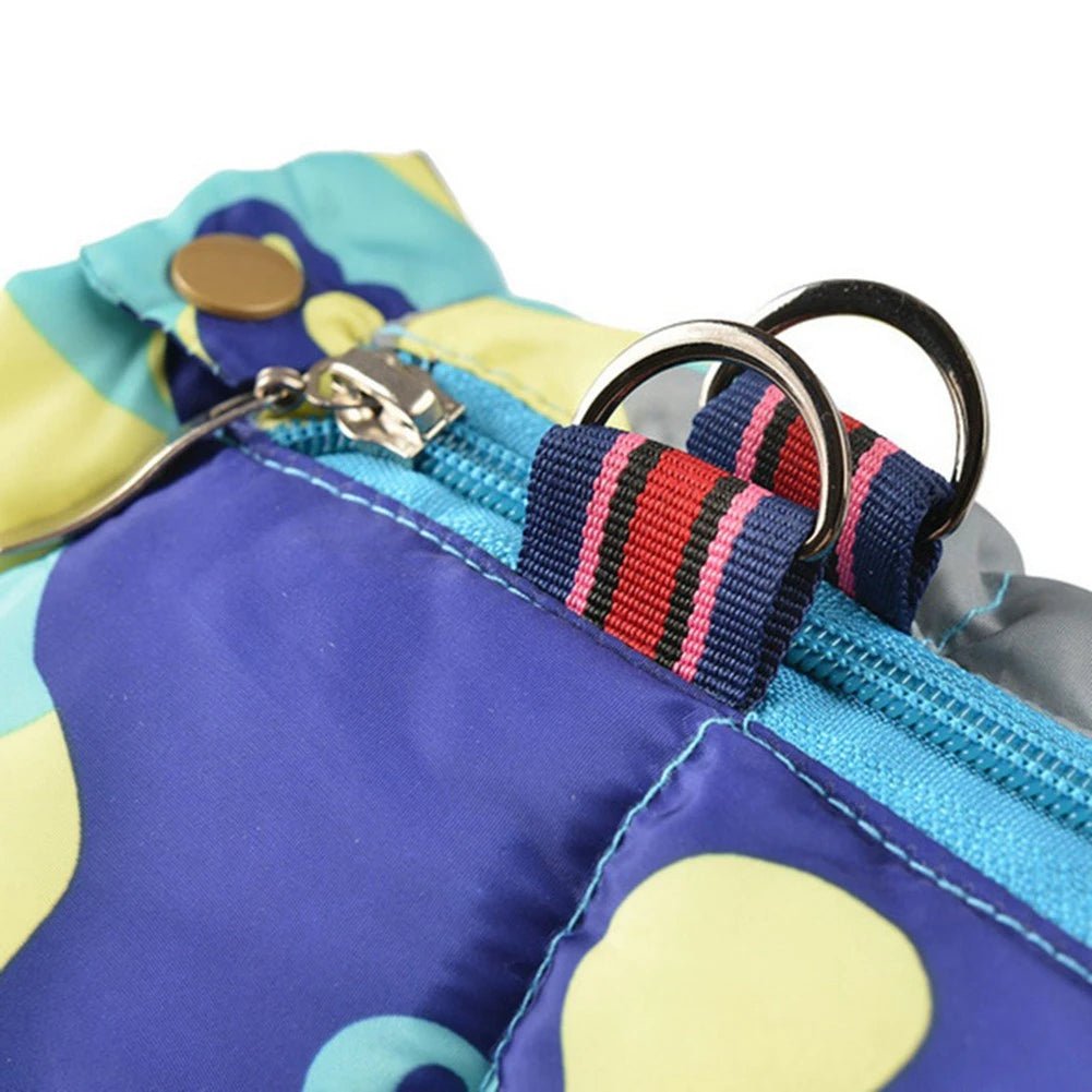 Autumn Winter Pet Dog Padded Coat Super Warm Jacket Thicken Reflective Dog Clothes Waterproof Puppy Jumpsuits Pet Dog Clothing