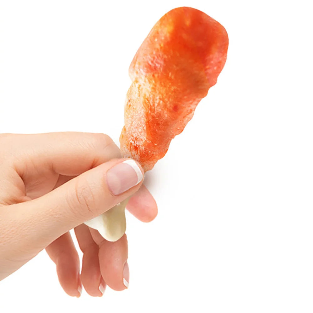 7.05oz/14.11oz(200g/400g) Calcium Bone Chicken Leg All Natural Ingredients, Natural Dog Treats, Healthy, Easily Digestible