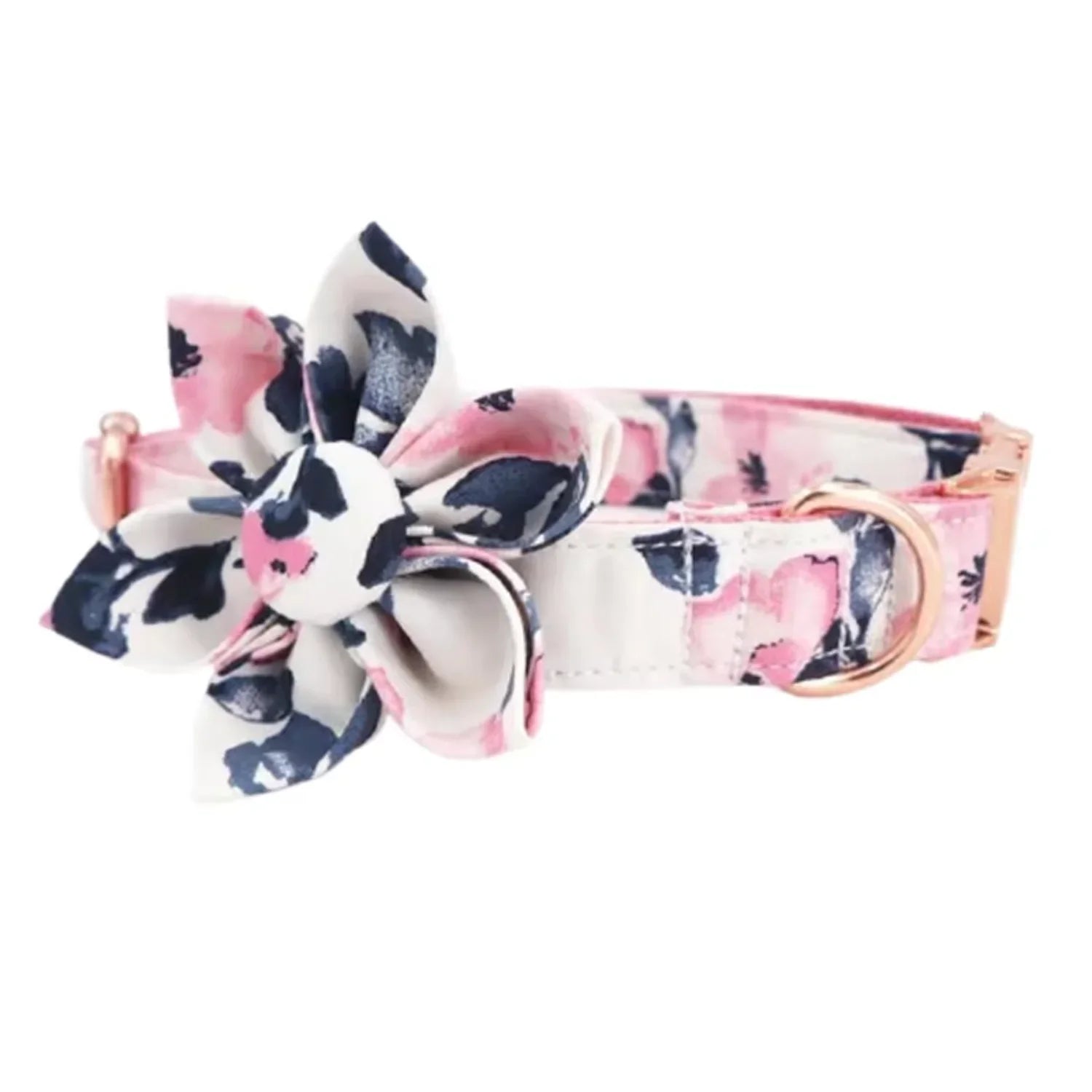 Pet accessories 2022 adjustable design large pet cat dog collar flower