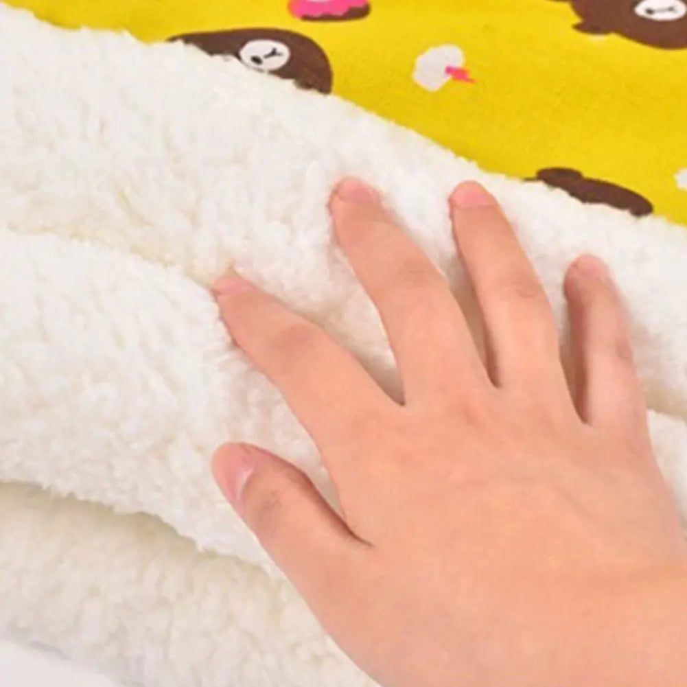 Cute Cartoon Cat Sleeping Bag Soft Plush Funny Tunnel Cat Nest Cat Cave Bed Cat Bed for Cats Pet Supplies 50X35cm/55X45cm