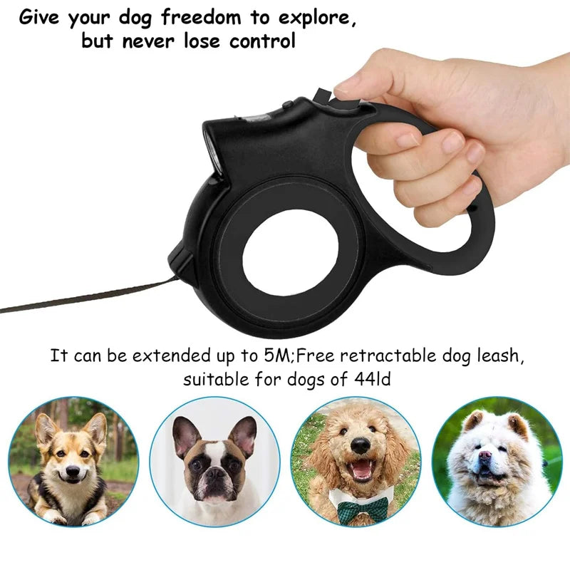 Pet Leash, Automatic Retractable Dog Leash, Automatic Retractable Leash, Dog Pet Walking Artifact