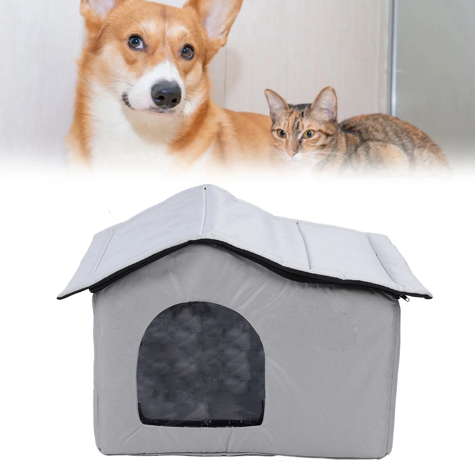 Cat Cooling House Long Lasting Cooling Oxford Cloth Bite Resistant  Pet Cooling House for Cat Dog Cat Cooling House