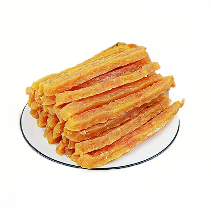 2-Pack(2 x 100g/3.53oz)Soft Chew Dog Treats For Small, Medium And Large Dogs, Dried Milk Chicken/Duck Sticks, Healthy